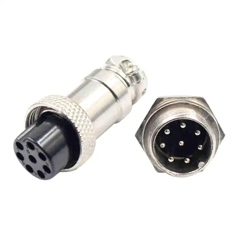2PCS GX16 aviation plug socket connectors GX16-2P 3P 4P 5P 6P 7P 8P 9P 10P Pin core cable aviation plug connectors image 27