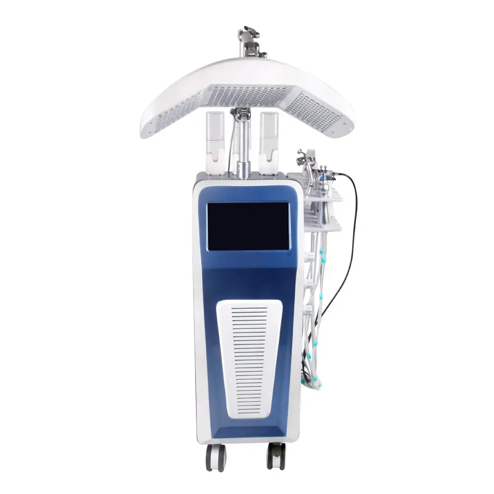 Multi-Functional Hydra Jet Peel + Hydra + Led Light For Skin Rejuvenation Facial Cleaning Machine