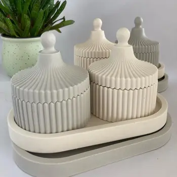 Aromatherapy Storage Box Silicone Mold 1