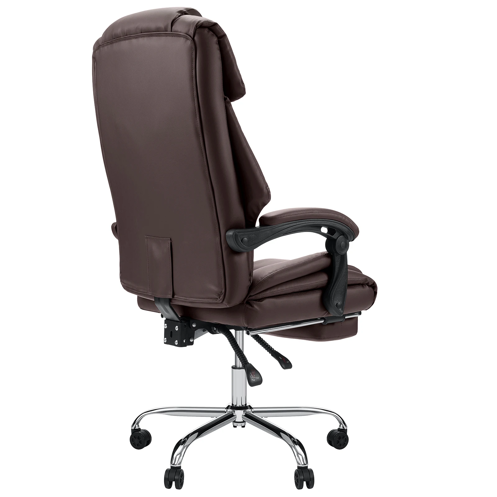 Large Size Stylish Office Chair Ergonomic with Whees Footrest Spring Cushion Height Armrests Adjustable Computer Gaming Chair 6