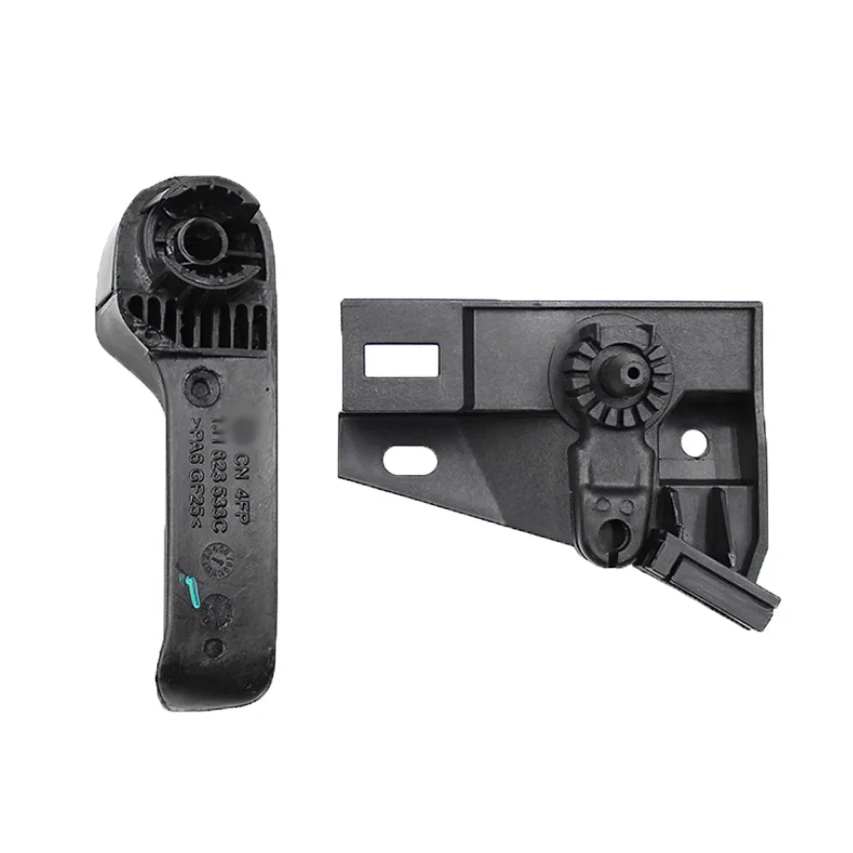 Black LHD Hood Release Grip Handle Bracket For VW Golf 5 6 GTI Passat B6 B7 CC Jetta A5 A6 Tiguan 1K1823633B 1J1823533C 1/2PCS Hood Latch Handle Set