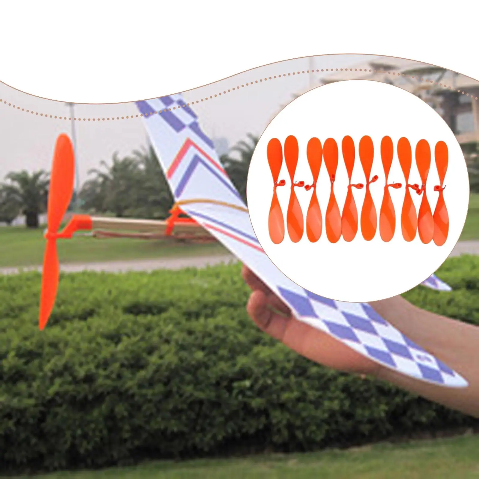 10 Pieces RC Airplane Propellers Easy to Install, Replace, Premium, Portable Accessories Model Plane Propellers Durability 10 Pieces RC Airplane Propellers Easy to Install, Replace, Premium, Portable Accessories Model Plane Propellers Durability