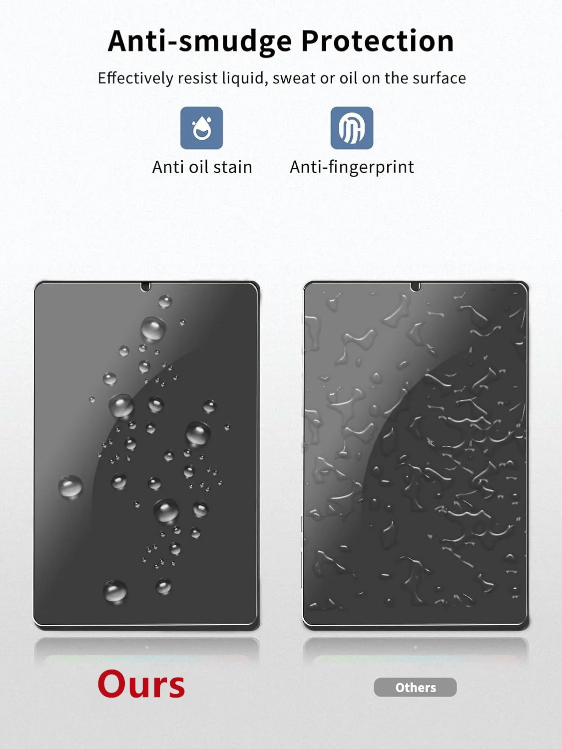 Premium 9H Tempered Glass Screen Protector, Anti-Scratch Protective Film, 2-Pack