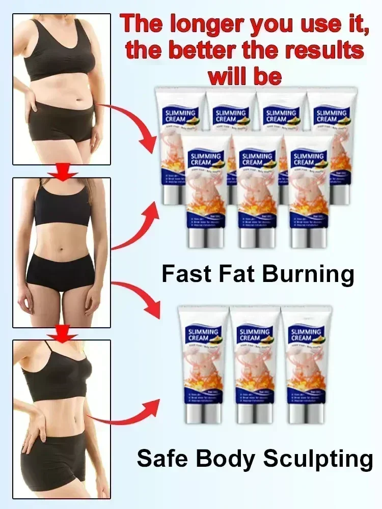 Slimming massage Cream Fat Burning Thigh Full Body Sculpting Weight Loss for Man Woman Belly slimming massage cream