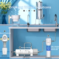ALTHY 0.01μm PVDF Ultrafilteration Water Filter System สําหรับการลดแบคทีเรีย, เมมเบรน UF แบบล้างทําความสะอาดได้, น้ําดื่ม 5