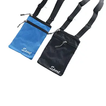 Viaggia all'aperto piccola sopra la spalla semplice borsa portaoggetti alla moda lettera borsa per cellulare borsa a tracolla 1