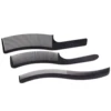 1/3PCS Men's Oil Head Comb Flat Push Cutting Comb  Hairdressing  Limit Trimming Shape Gradual Comb S Arc Design Comb 6