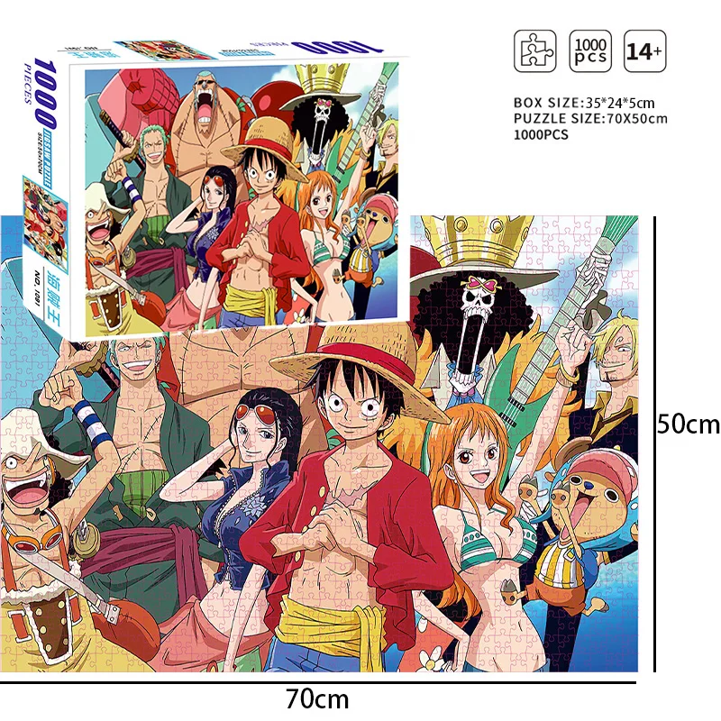 Adult Jigsaw Puzzle Anime One Piece 1000 Pcs Paper Puzzles Cartoon Anime Diy Assembling Puzzles Toys For Adults Children Gifts Aliexpress Adult Jigsaw Puzzle Anime One Piece 1000 Pcs Paper Puzzles Cartoon Anime Diy Assembling Puzzles Toys For Adults Children Gifts Aliexpress