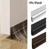 28/50mm Height Door Bottom Weatherstripping Windproof Dust Insect Prevention Self-Adhesive Triple-Thickening Window Seal Strip 1