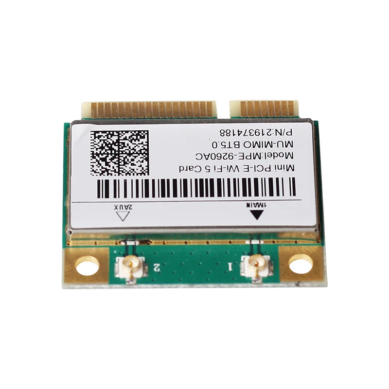 Mini Adaptador Wifi Pcie para 9260 9260hmw 2.4g 5ghz Bluetooth 5.0 802.11ac Placa de Rede sem Fio Melhor do Que Intel 7260hmw - Imagem 5