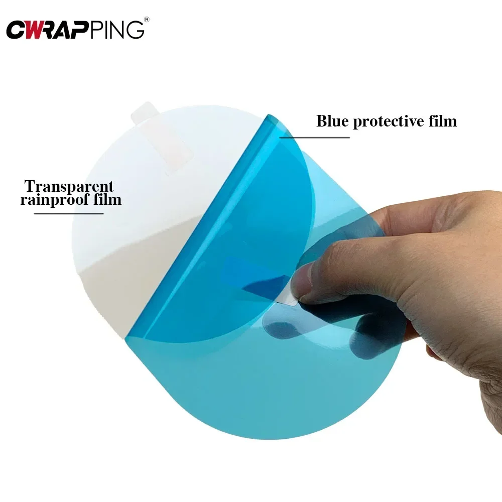 Car Stickers Vinyl Rainproof Waterproof Rearview Window Mirror Clear Protective Film Tuning Rain Proof Auto Accessories 4pcs