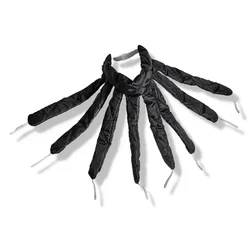 Heatless Soft Curling Headband for Effortless Waves (Black)