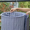 1Pcs Round spiral Quilt Sheets Hanger Stainless Steel Rotating Drying Rack Save Space Blanket Hanger Outdoor Home Balcony Hanger 2