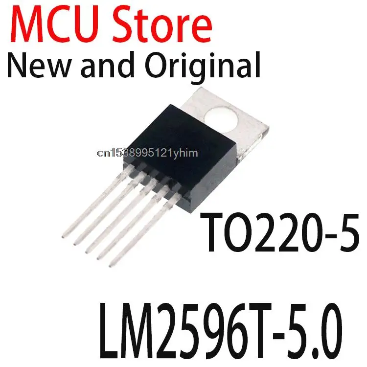 10Pcs Nuovo E Originale To220-5 To-220 Lm2596-5.0 Lm2596-3.3 Lm2596-12 Lm2596-Adj Lm2596T-5.0 Lm2596T-3.3 Lm2596T-12 Lm2596T-Adj