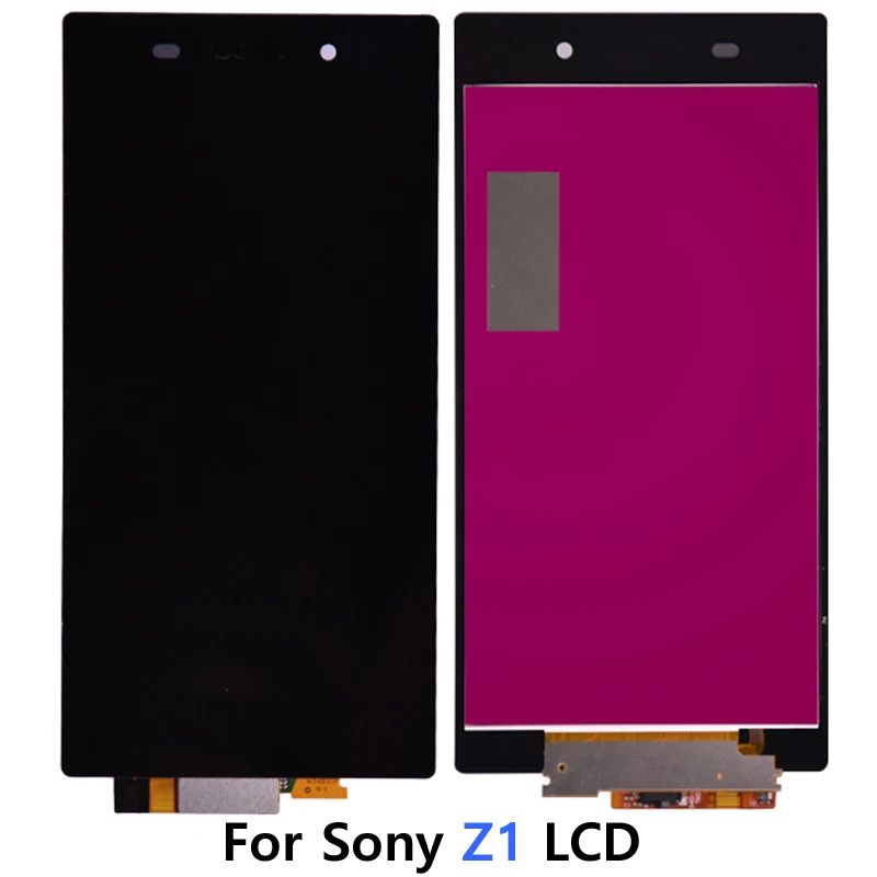

ЖК-экран для SONY Xperia Z1 L39H C6902 C6903, дисплей с сенсорным экраном и дигитайзером в сборе для SONY Z1, Замена ЖК-дисплея
