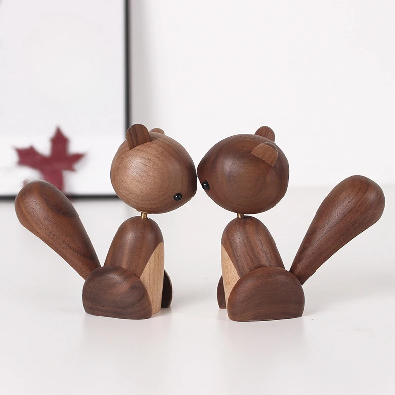

Nordic Valentine's Day Squirrel puppet craft Gift Birthday Gift Creative gift Indoor home decoration
