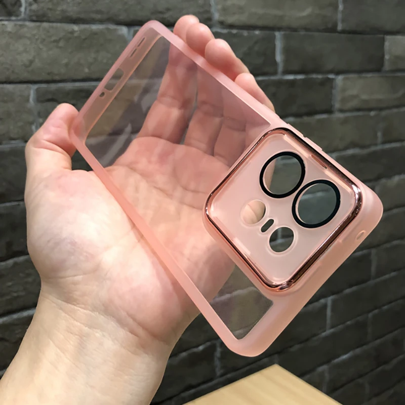 Meiyan Transparent Soft Silicone Lens Film Case