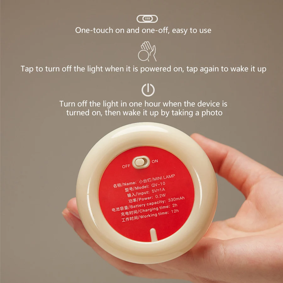 غروب الشمس ليلة ضوء Led الجدول مصباح صغير USB قابل...