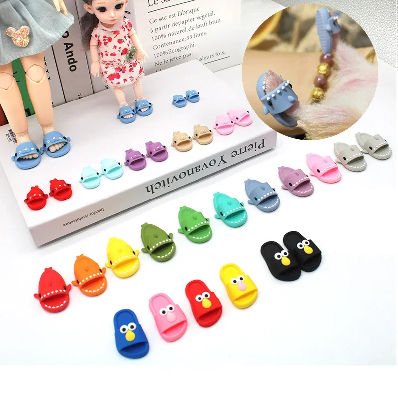 Pet Slippers and Costumes Hamster Shoes Golden Bear Slippers Shark Seal Cosplay Suit Small Pet Clothing