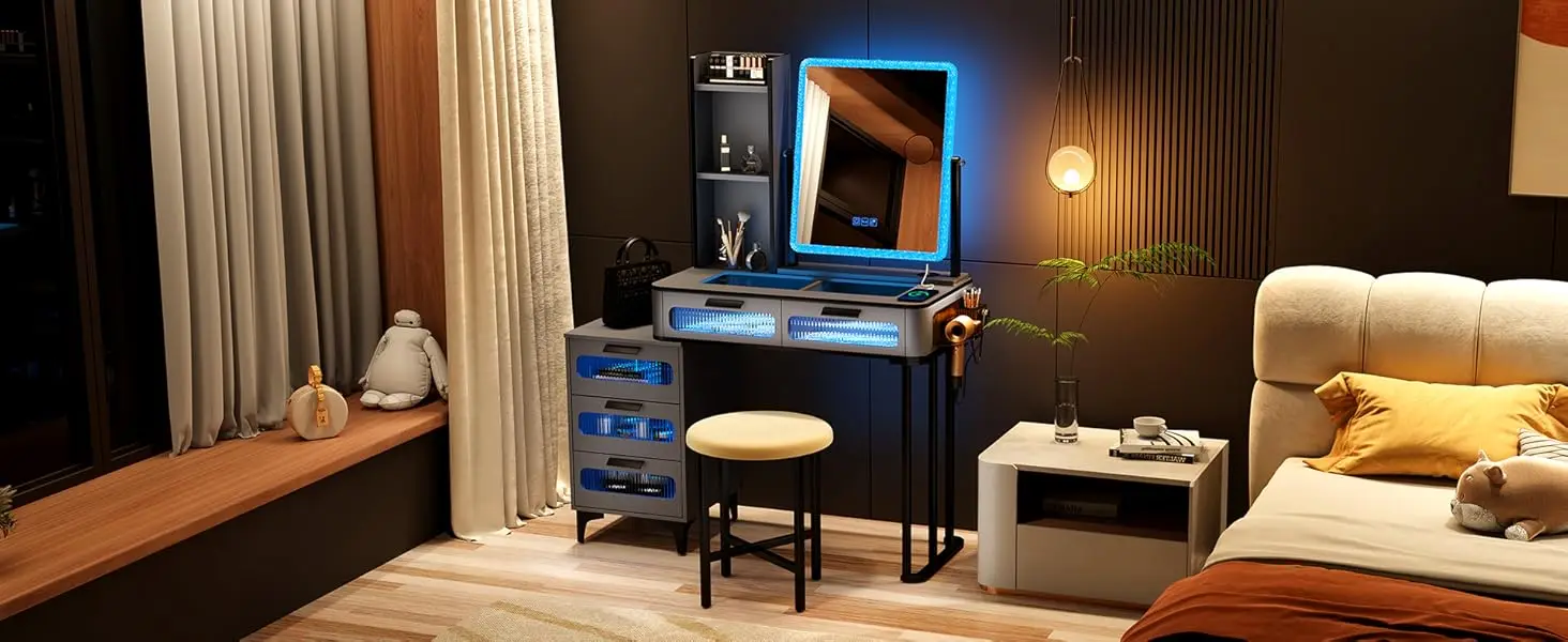 vanity mirror with lights