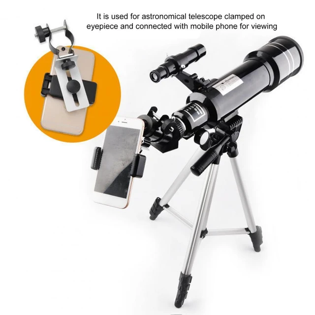 Adaptador de montaje para telescopio de teléfono móvil portátil, Clip de  montaje Monocular, soporte para telescopio, soporte para telescopio,  soporte decorativo - AliExpress
