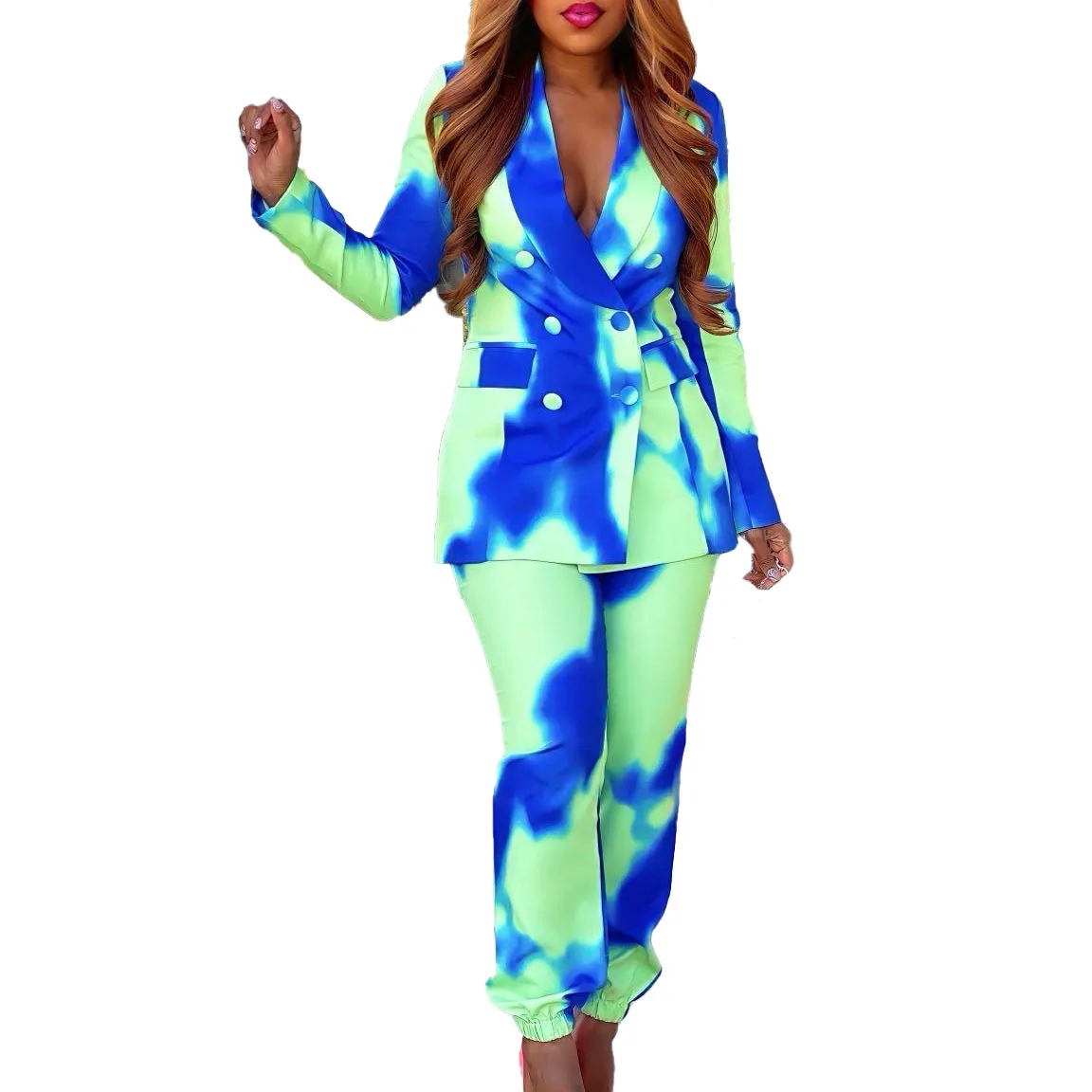 Рисунок 6 - Женский комплект из блейзера и брюк