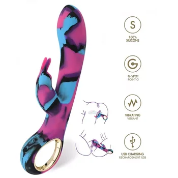 Rainbow Vibrators Funny Adult Toys Anal Sex Toy for Women USB Charging Fully Waterproof Dildo Sex Robot Girl Fashion Sex Shop 6