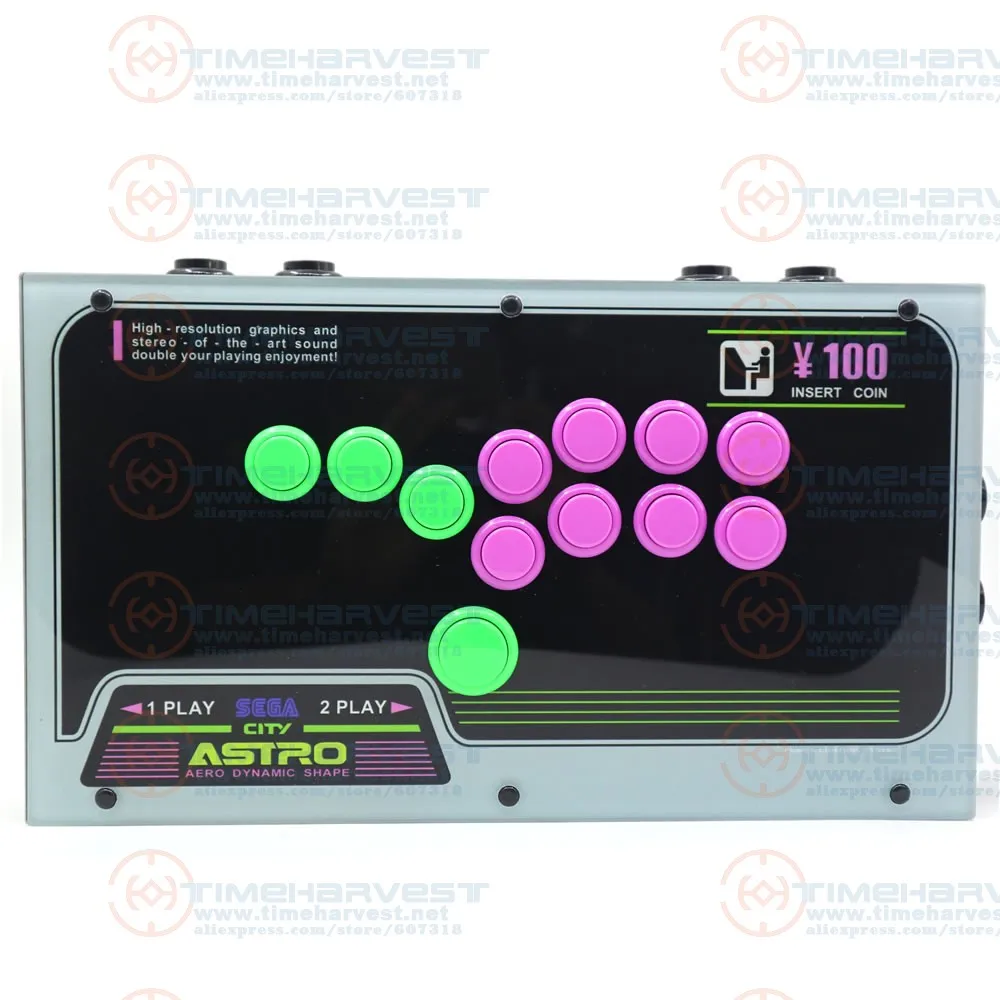 All Buttons Hitbox Style Arcade Game Console Arcade Joystick Games ...