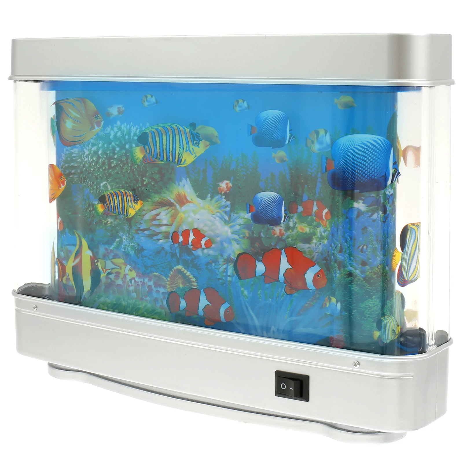 創造的な人工水族館ランプ,偽の水槽,常夜灯,クラゲ,水族館,小魚