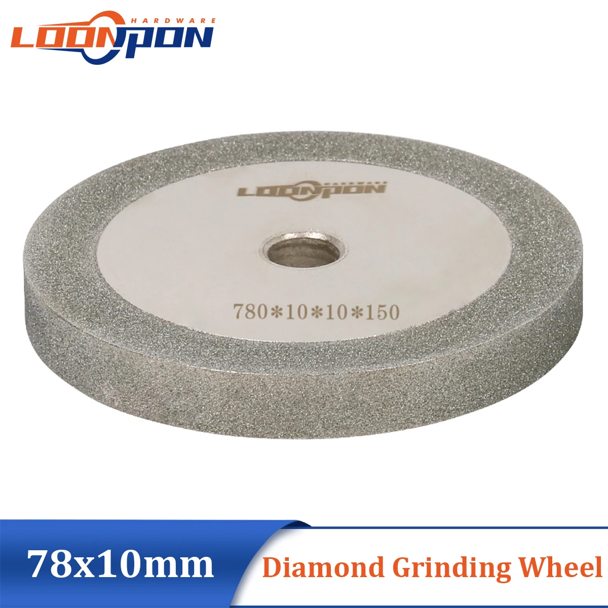 3 Inch 78mm Flat Diamond Abrasive Grinding Wheel for Carbide File Milling Cutter Grinder Disc 150 Grit with 3/8" 10mm Bore grinding disc,abrasive wheel,grinding wheel