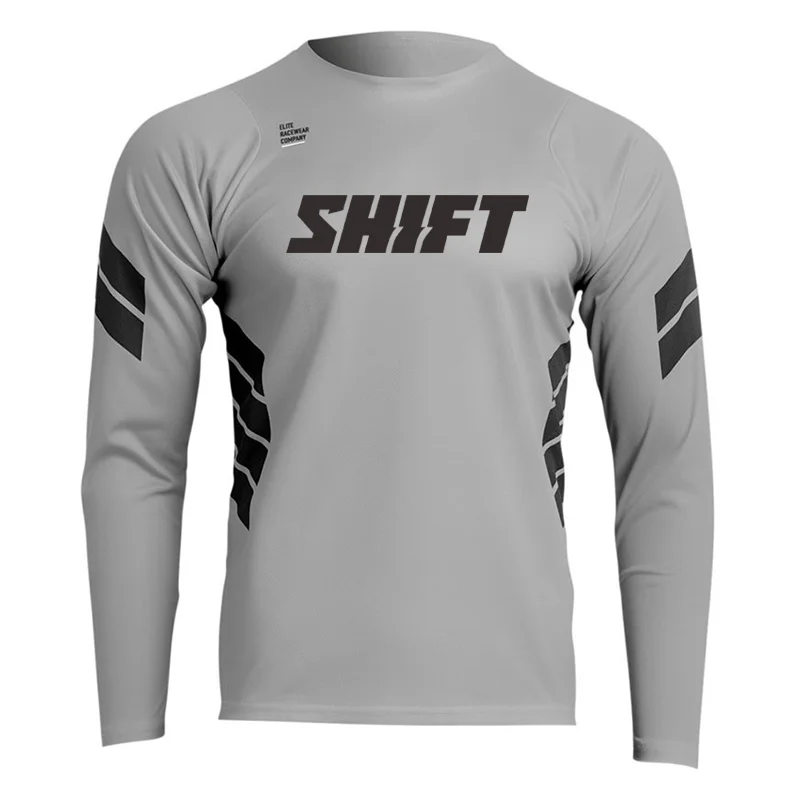 SHIFT RAUDAX Motocross Jersey MTB Off Road Mountain New Racing Bike Downhill Jersey MX BMX Cycling Enduro Sweatshirt