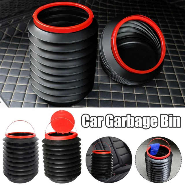 4L Trash Bin Garbage Can Car Wash Telescopic Bucket Folding Trash Organizer  Garbage Holder Universal Automotive Garbage Cans - AliExpress