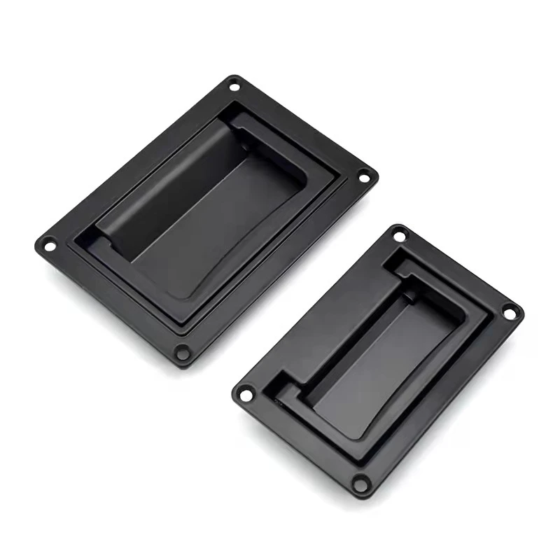 Painel Folding Hidden Cabinet Handle Maçanetas Industriais Móveis Modernos Armários de Cozinha