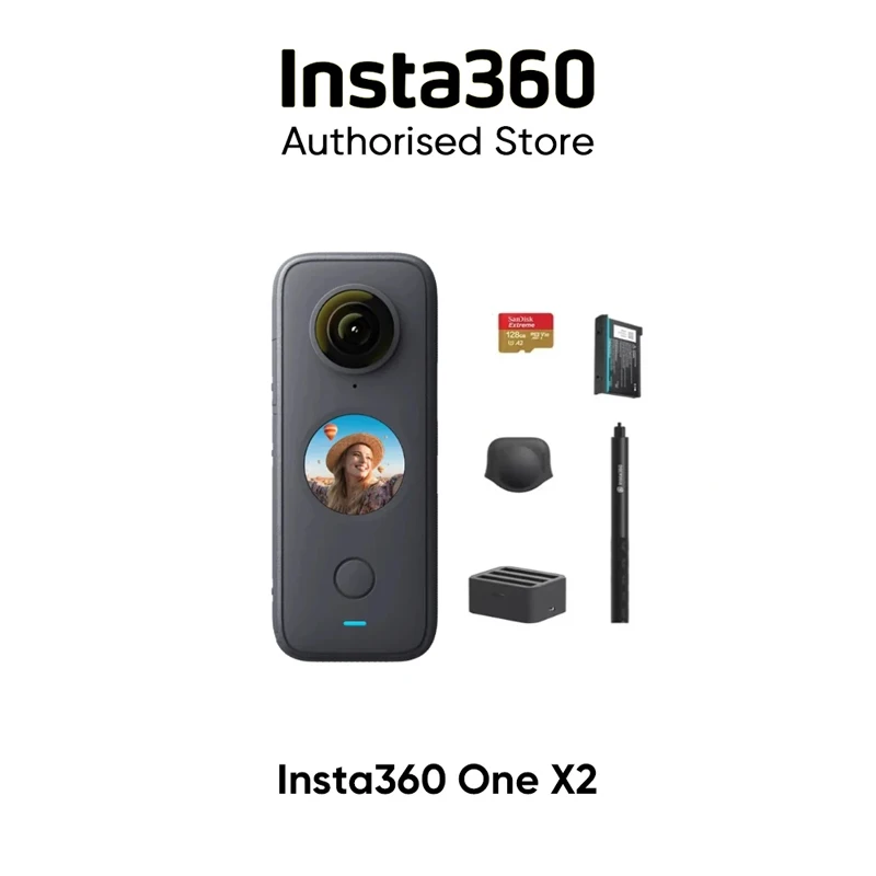 Insta360 ONE X2 um x2 esporte câmera de ação panorâmica