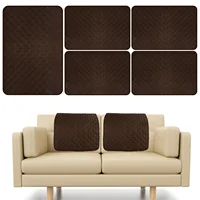 3Pcs Sofa Headrest Cover Soft Polyester Recliner Headrest Protector Wear Resistant Recliner Headrest Cover Anti-Fade Sofa Head 2