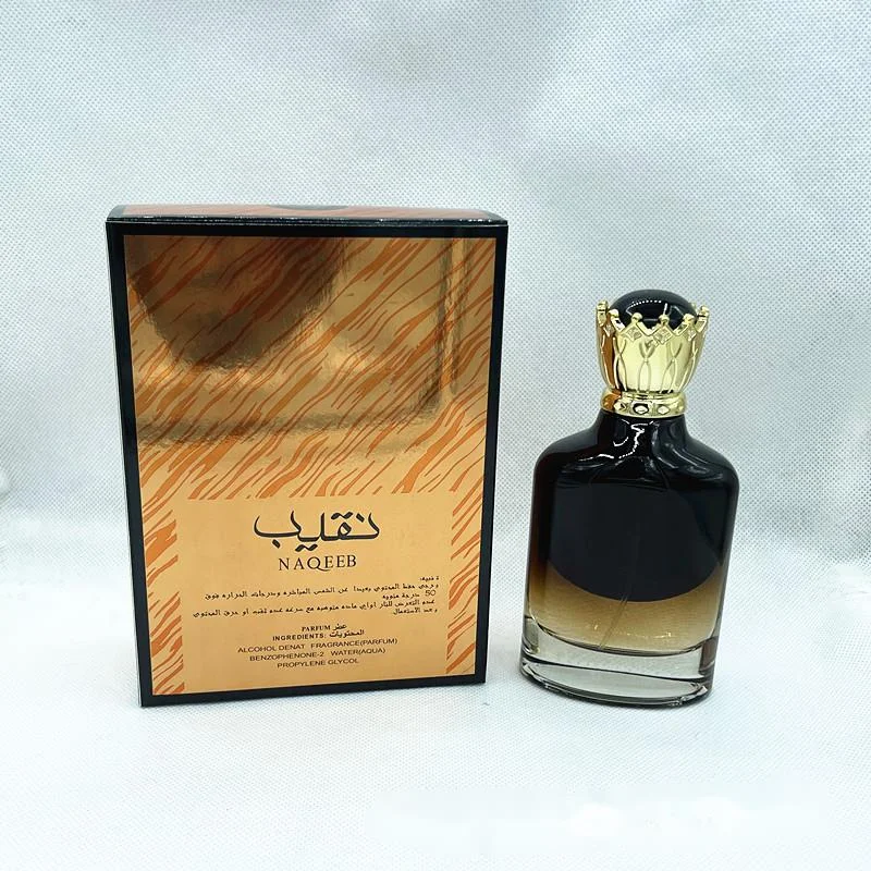 2023 Nuovo profumo caldo NAQEEB Corona marrone Aquila allarga le sue ali Profumo maschile arabo Attrazione duratura Profumo maschile di fascia alta_voghion.com