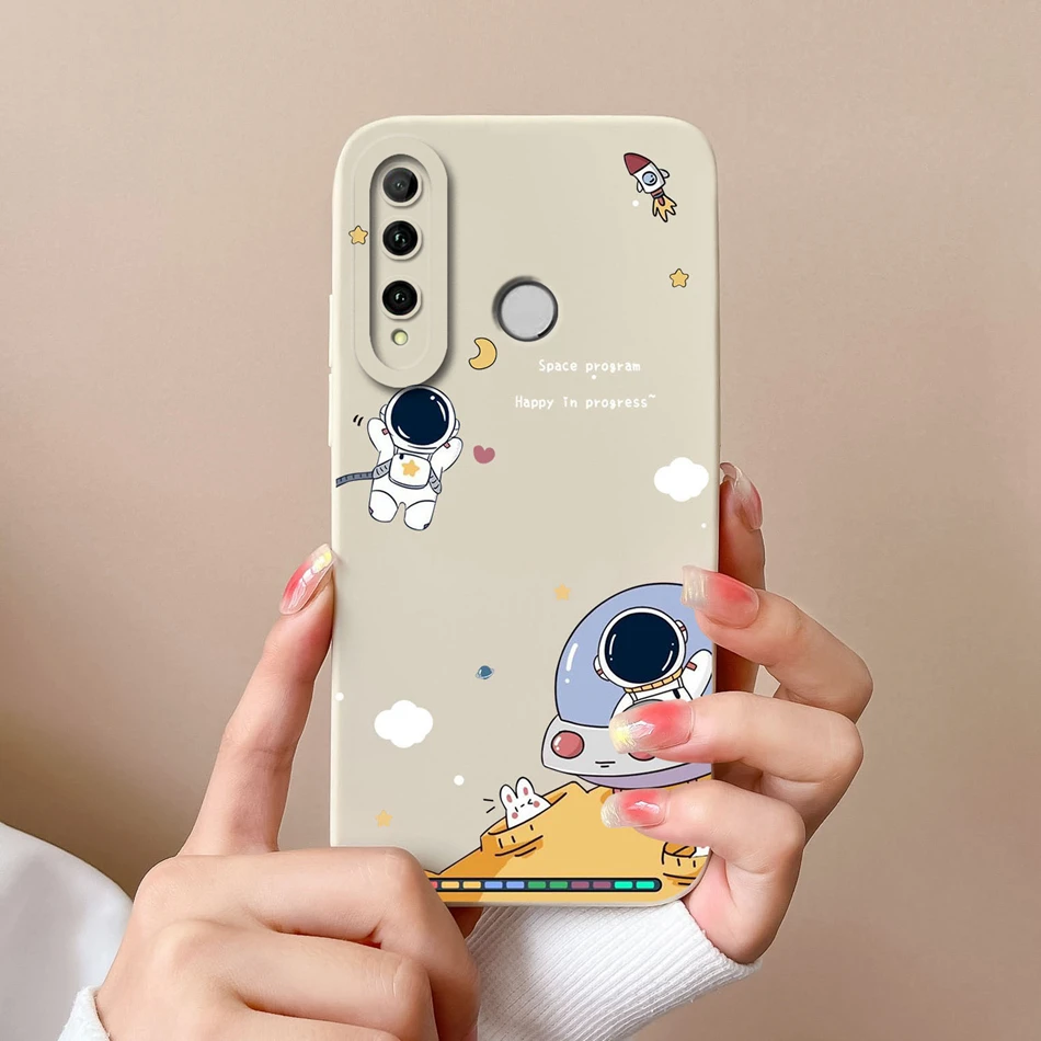 Floral Liquid Silicone Shockproof Phone Case with Camera Protection