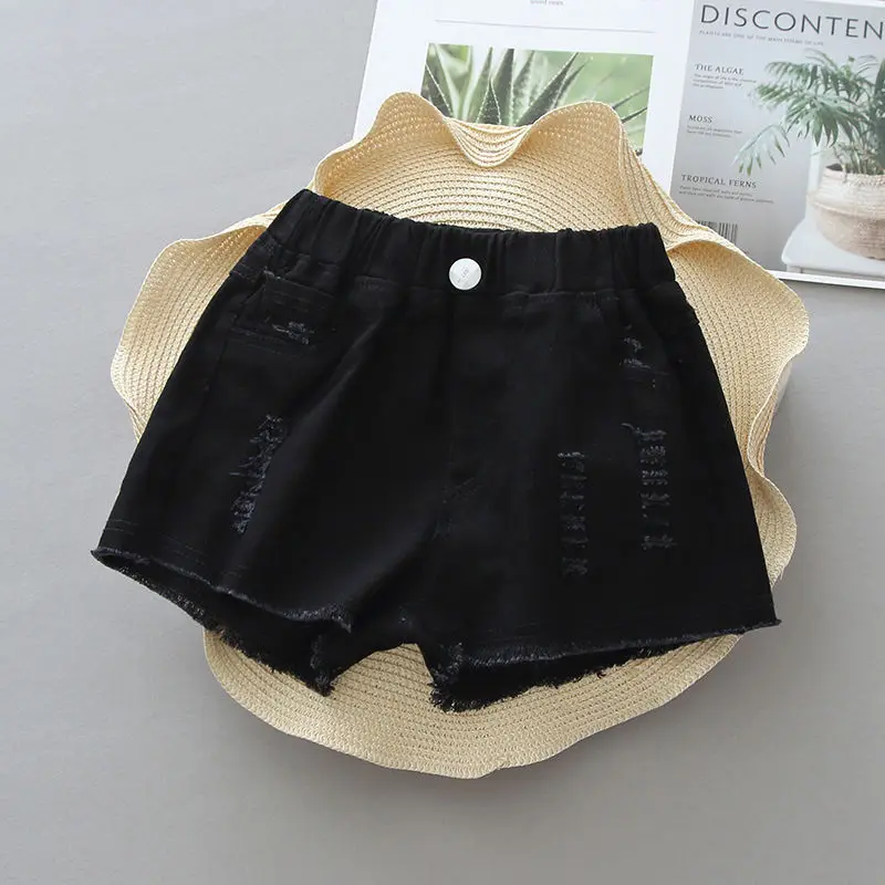 Children Summer Girls Denim Shorts 8 10 12 14 Y