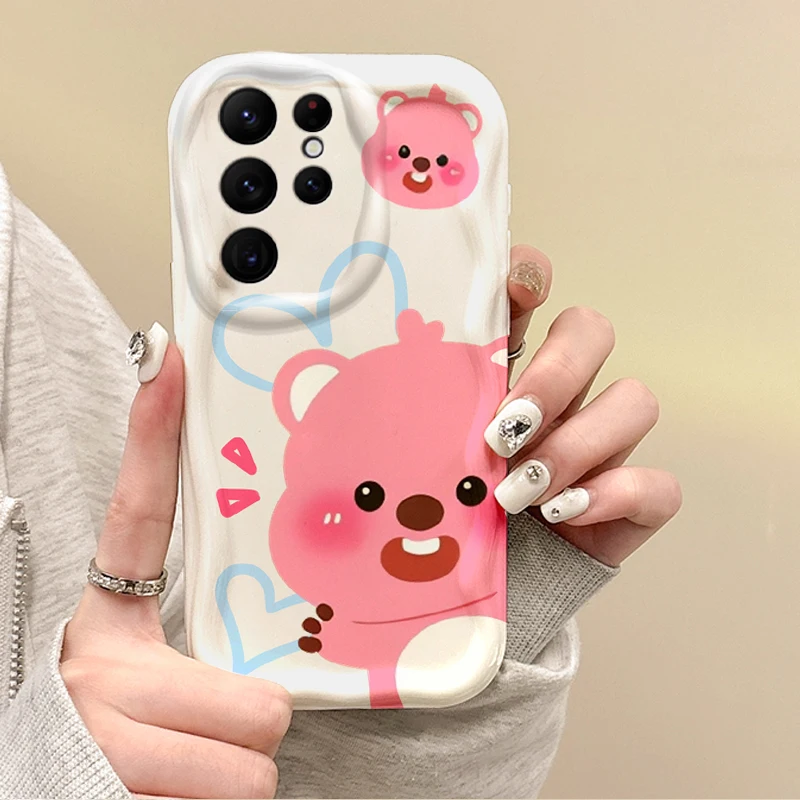 Adorable L-Loopy Cartoon ShockProof TPU Phone Case - Durable Back Cover