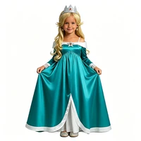 Robe de princesse Rosalina pour filles, costume d'Halloween, bal masqué, costume pour enfants, Comic Con, vêtements élégants pour fête d'enfants 6
