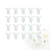 150pcs Nail Nail Tool Nail Display Board for Nail Salon (White) nail boards display ring for nail 5
