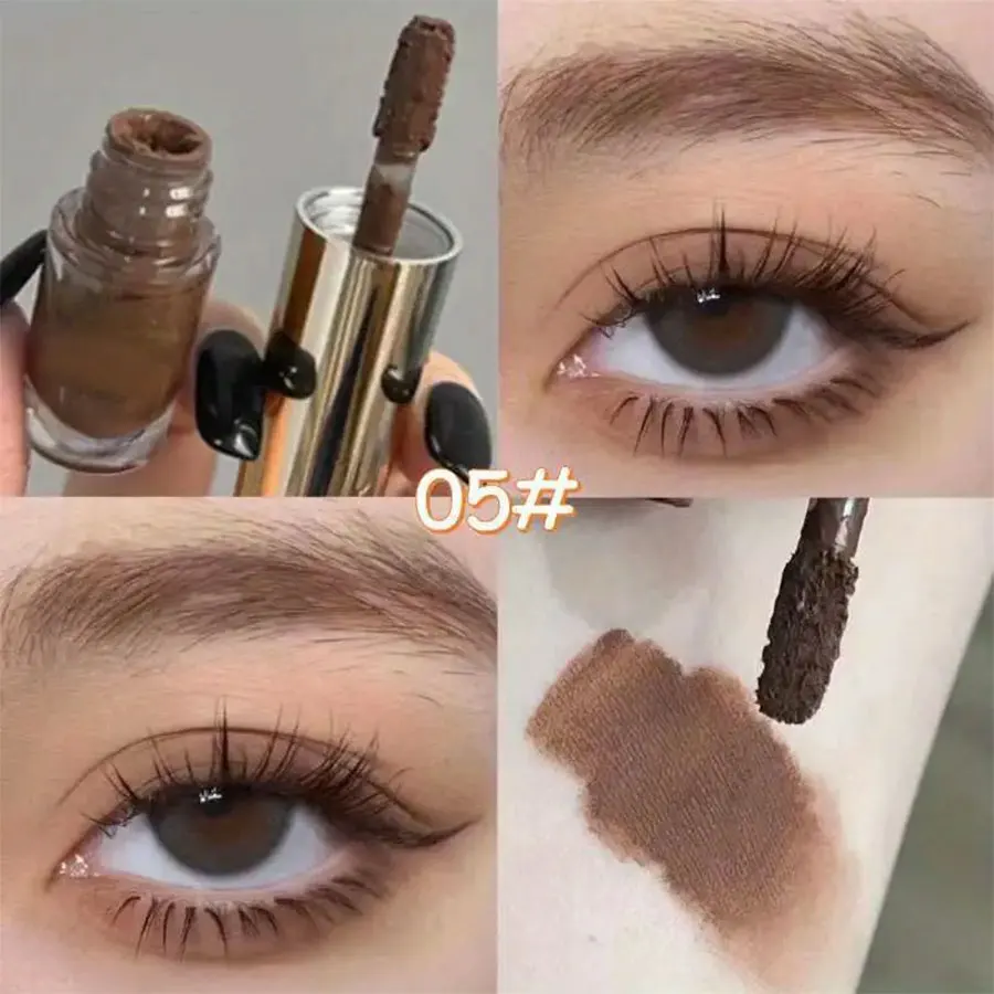 Glitter Liquid Eyeshadow Stick - Contouring Blush Pigment - Shimmer Matte Finish - Natural Cheek Shadow Cream Eye Makeup 5