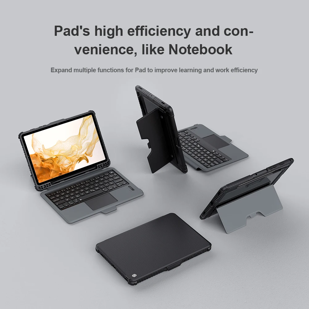 NILLKIN Bluetooth キーボードサムスンギャラクシータブ S7 fe S8