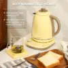 K740 Electric Kettle with Temperature Control, 12H Keep Warm, Quick Boil, Stainless Steel Hot Water Boiler for Tea Coffee Milk 4