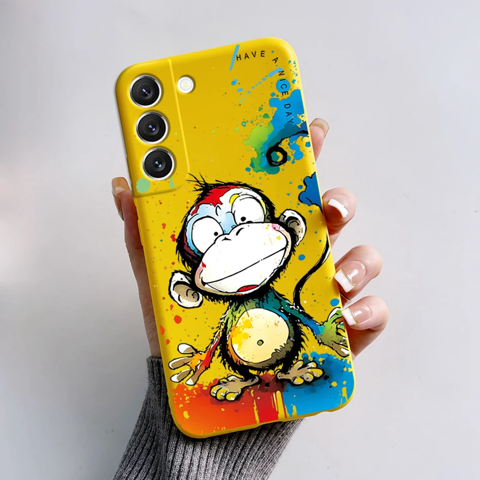 Soft Slim Cute Bear & Frog Candy Painted Back Cover & Bumper Case
