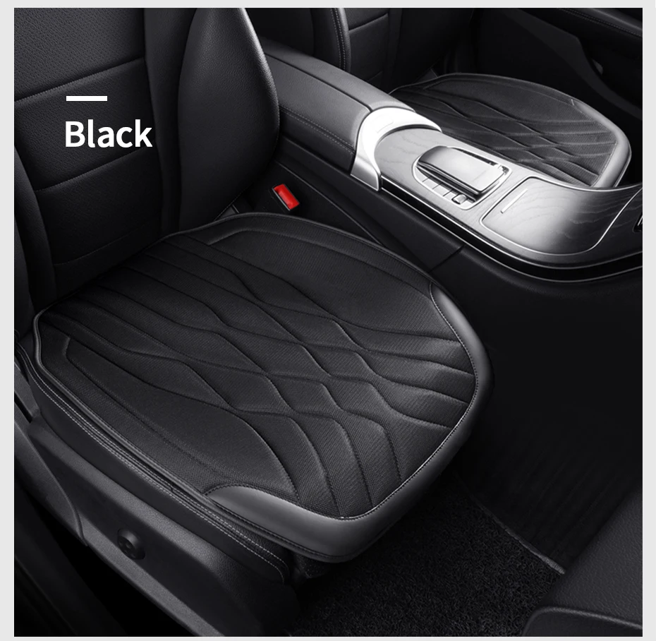 Ice Silk Car Seat Cushion Front Rear Seat Back Pad Mat Auto Truck