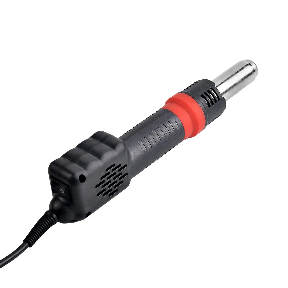 Jcd 8208 750w Micro Pistola de ar Quente Portátil Display Lcd Estação Retrabalho Pistola Calor Secador Cabelo Temperatura Ajustável Bga Ferramentas Solda - Image 5