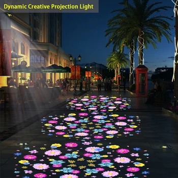 Luci di proiezione con effetti speciali dinamici per parchi all'aperto Illuminazione durevole ad alta efficienza energetica per un apparuto estetico migliorato