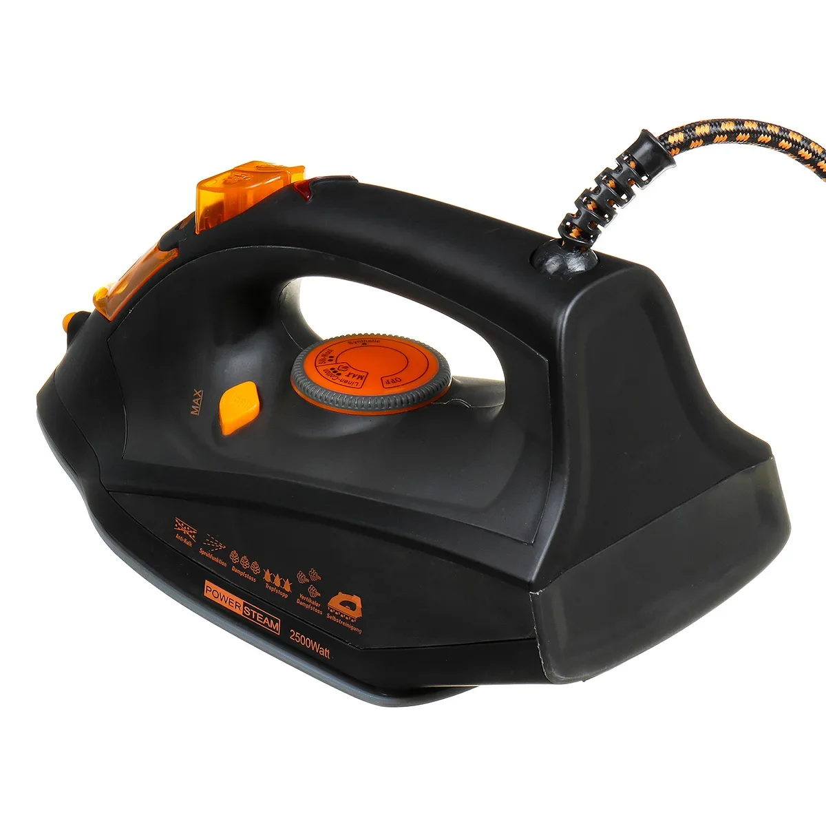 220V 2500W Electric Steam Iron for Travel Home Garment Steam Generator 4 Speed Clothes Ironing Steamer Coated Plate 4