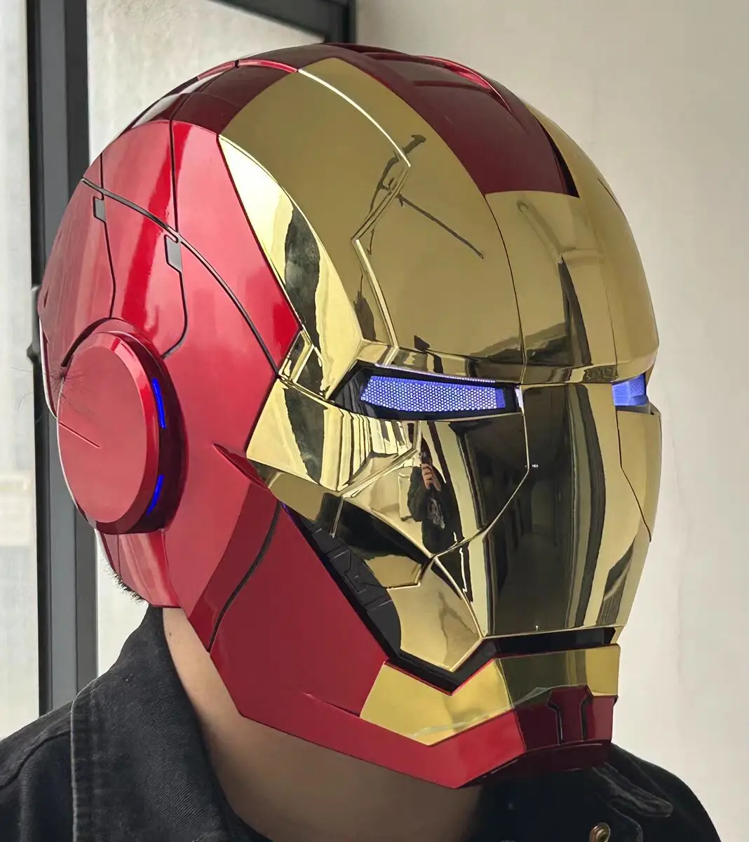 2023 Marvel Iron Man Autoking 1 1 Mk5 Helmet Remote And Voice Control 2023-marvel-iron-man-autoking-1-1-mk5-helmet-remote-and-voice-control